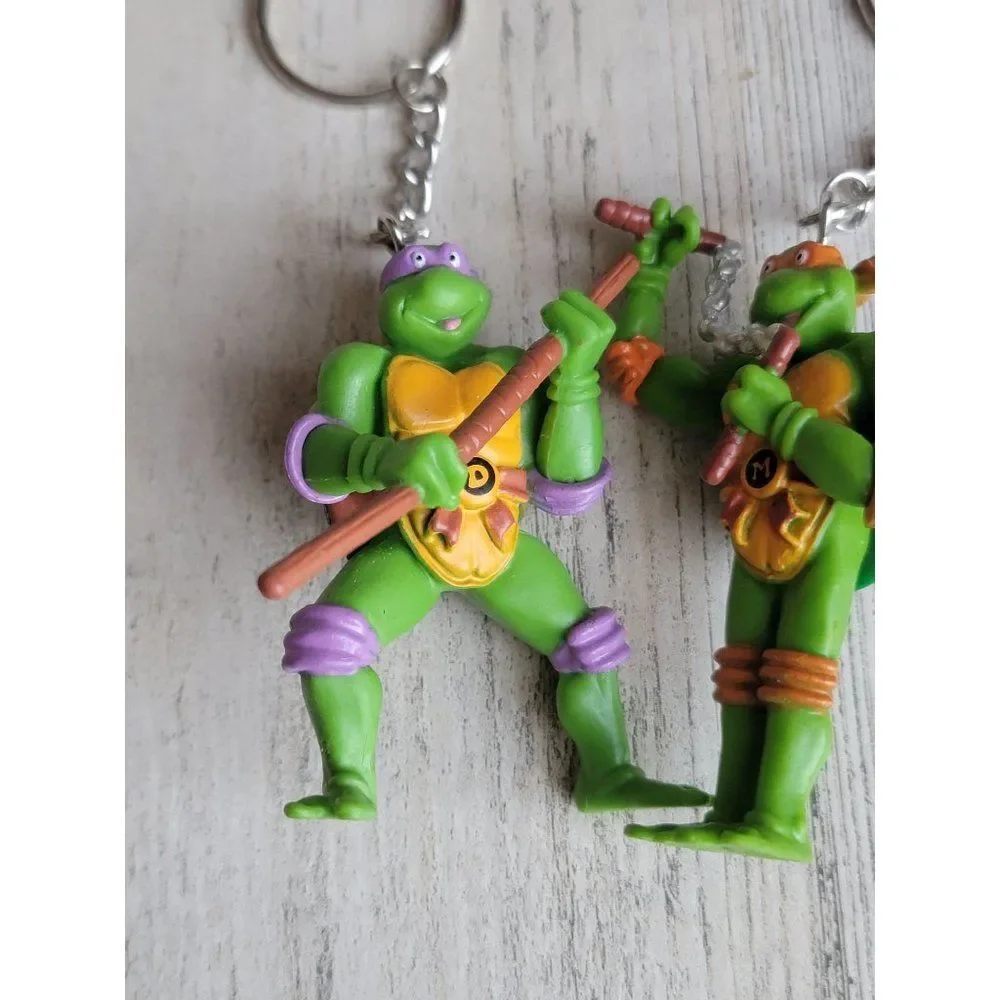 Teenage Mutant Donatello Michelangelo Ninja‎ Turtles keychain 2015